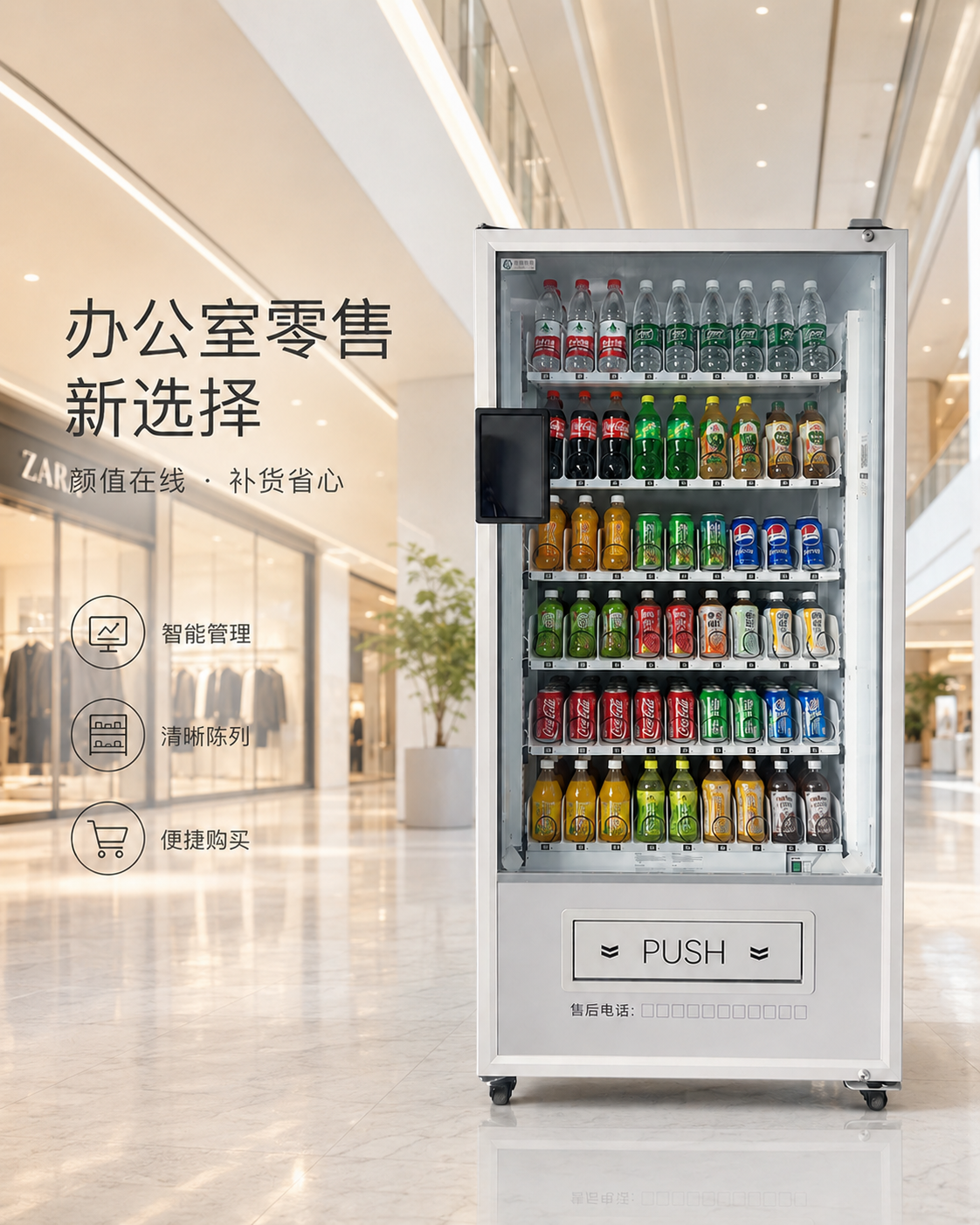 自动售货机+即时零售：破解“最后一公里”配送难题